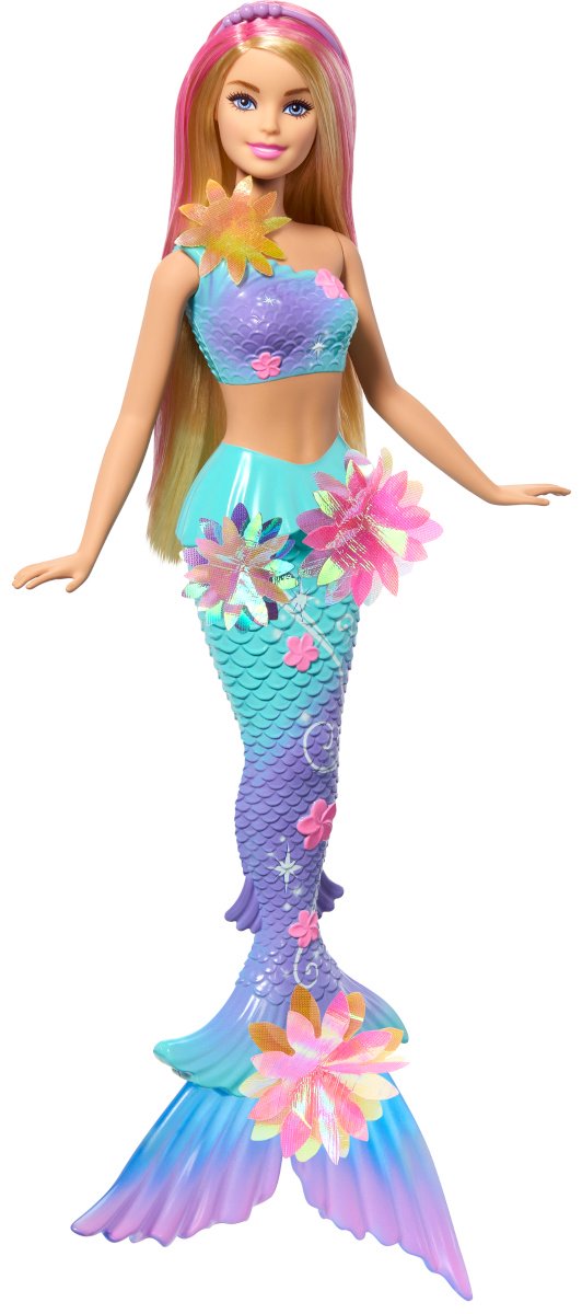 Кукла-русалка Barbie Волшебная русалка, блондинка 29 см купить,NaN