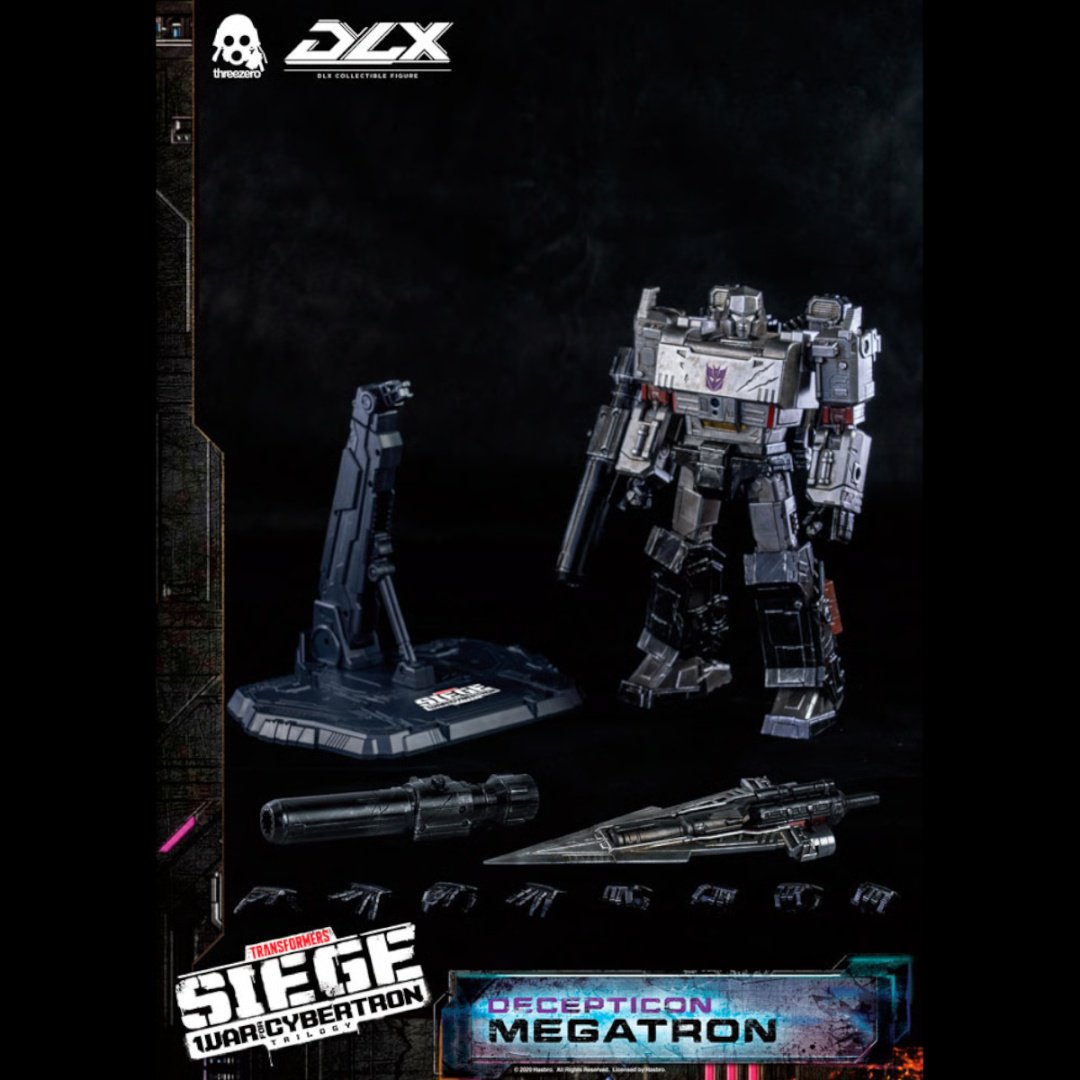 ThreeZero War For Cybertron TrilogyDLX Megatron 25.4 см 1 шт купить,NaN