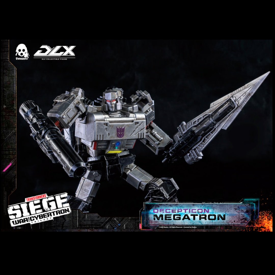 ThreeZero War For Cybertron TrilogyDLX Megatron 25.4 см 1 шт купить,NaN