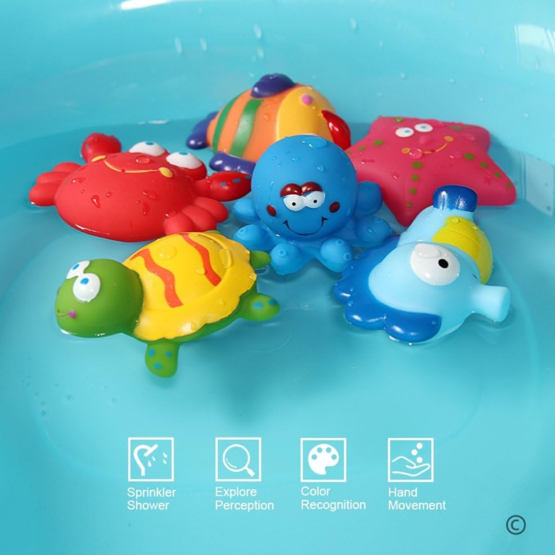 Набор Bath toys TL811-1 резина мультиколор купить,NaN