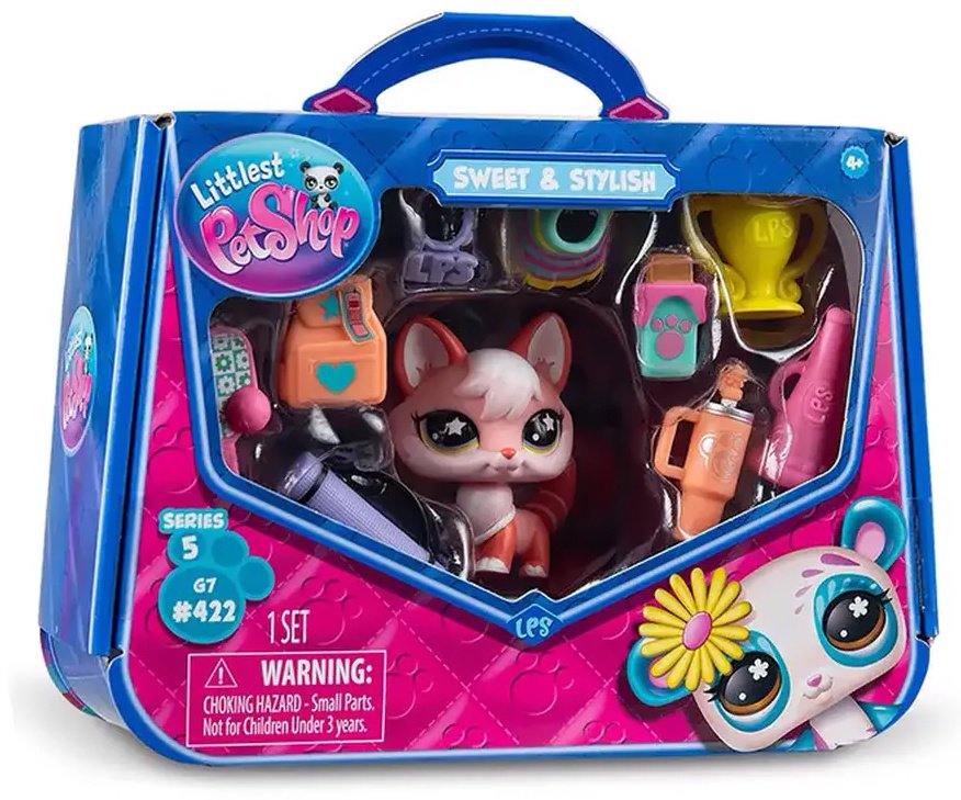 Набор Littlest Pet Shop "Стиль", фигурка животного с аксессуарами, Лиса - ForteMarket Набор Littlest Pet Shop "Стиль", фигурка животного с аксессуарами, Лиса купить,NaN