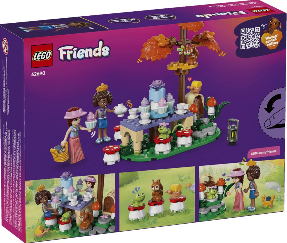 Конструктор LEGO Friends Чаепитие в лесу 42690, деталей 116 шт купить,NaN