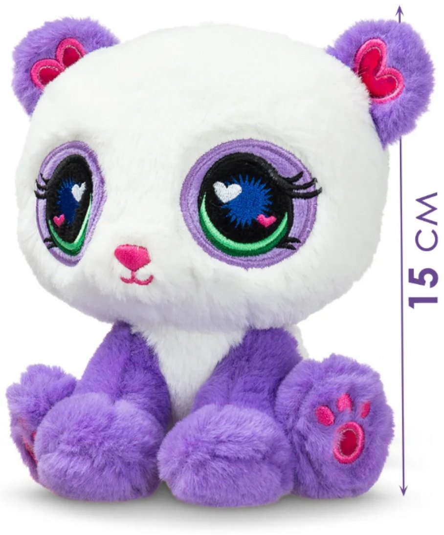 Мягкая игрушка Littlest Pet Shop Панда, 15 см купить,NaN