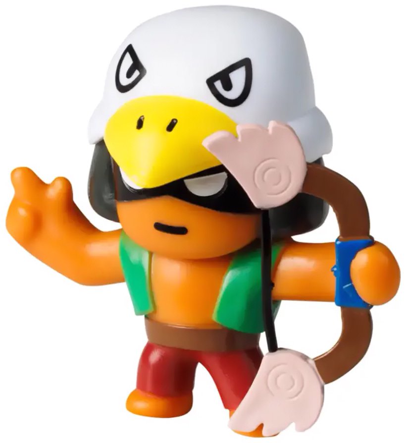 Brawl Stars Роза, Бо и Нита 5 см 3 шт купить,NaN