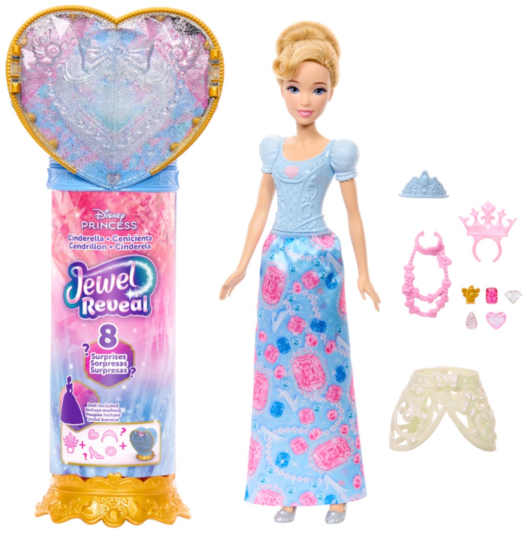 Кукла-модель Disney Золушка с сюрпризами 27.5 см купить,NaN