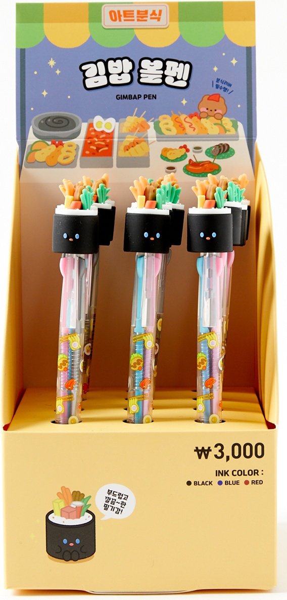 Ручка мультисистемная ARTBOX Kimbap 1 шт, 0.7 мм, цвет чернил мультиколор купить,NaN