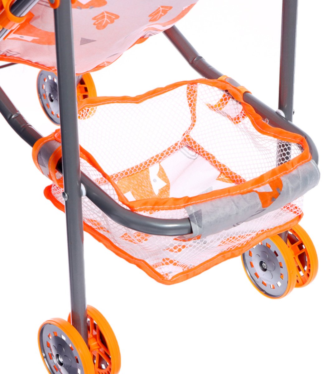 Коляска Baby Play House оранжевый купить,NaN