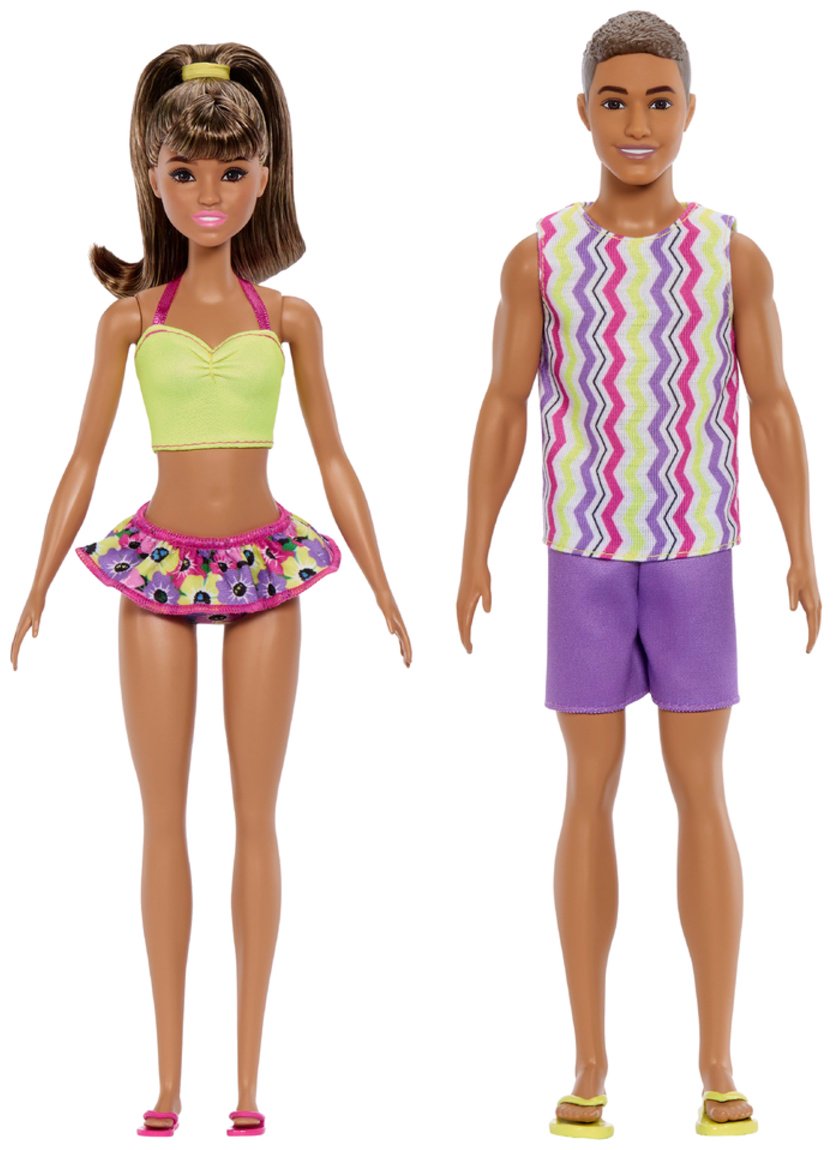 Кукла-модель Barbie Барби и Кен пляжный набор 29 см купить,NaN
