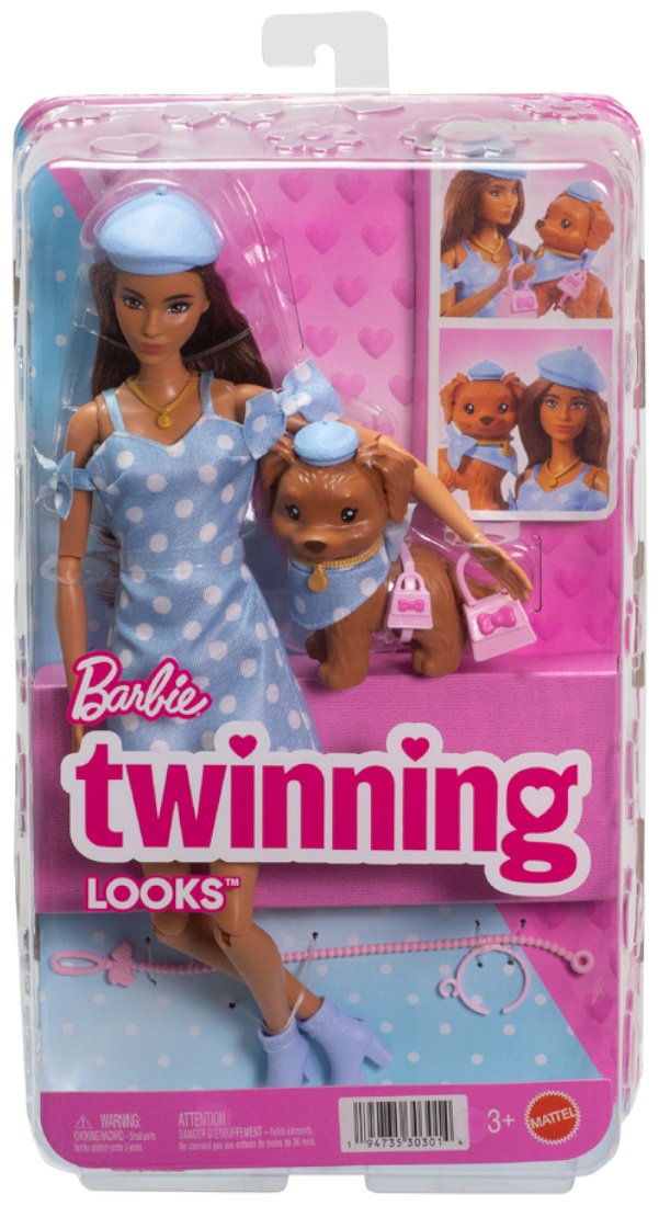 Кукла-модель Barbie Twinning Looks - брюнетка 29 см купить,NaN