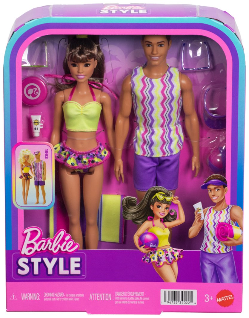 Кукла-модель Barbie Барби и Кен пляжный набор 29 см купить,NaN