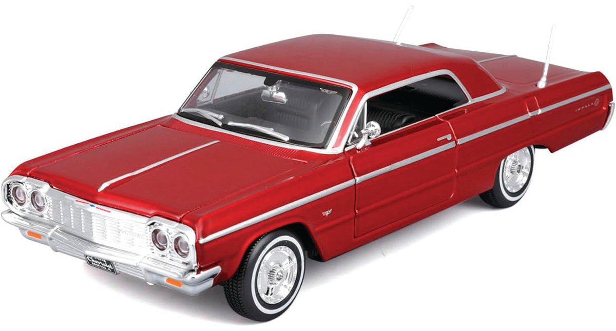 Легковая Maisto Assembly Line: 1:26 - 1964 Chevrolet Impala SS красный купить,NaN