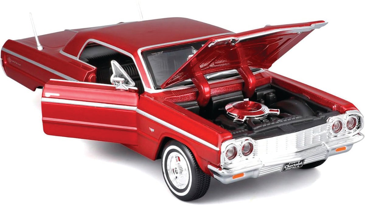 Легковая Maisto Assembly Line: 1:26 - 1964 Chevrolet Impala SS красный купить,NaN