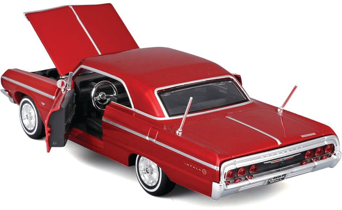 Легковая Maisto Assembly Line: 1:26 - 1964 Chevrolet Impala SS красный купить,NaN