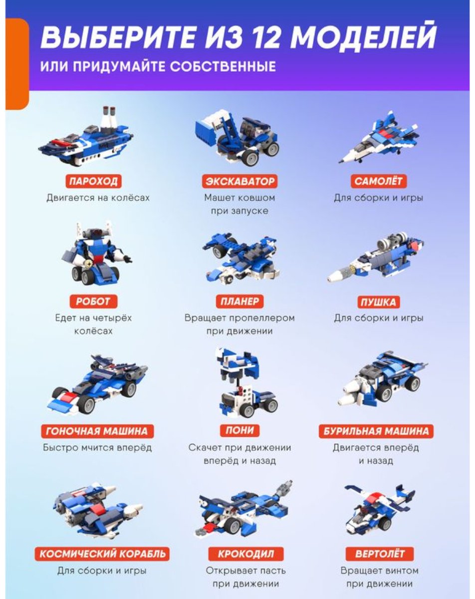 Конструктор Apitor Robot A 12в1 alilo-apitora, деталей 139 шт купить,NaN