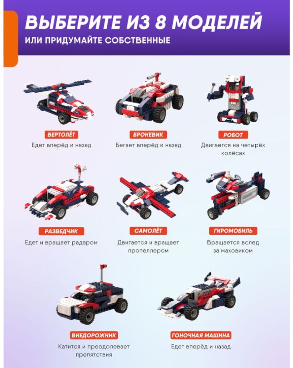 Конструктор Apitor Robot T 8в1 alilo-apitort, деталей 136 шт купить,NaN