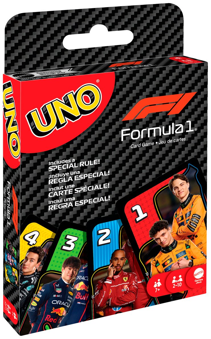 Настольная игра Mattel UNO Formula 1 купить,NaN
