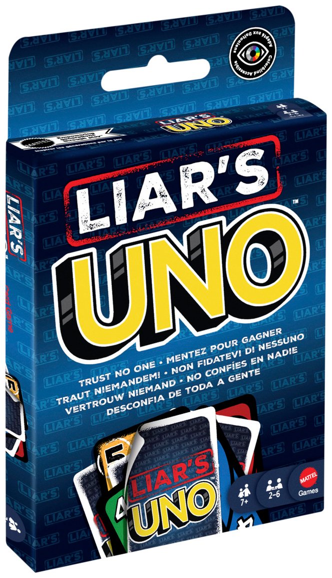 Настольная игра Mattel UNO LIAR'S купить,NaN