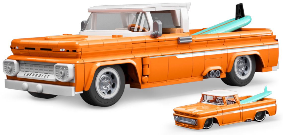 Конструктор Custom ’62 Chevy Pickup JFT200, деталей 585 шт купить,NaN