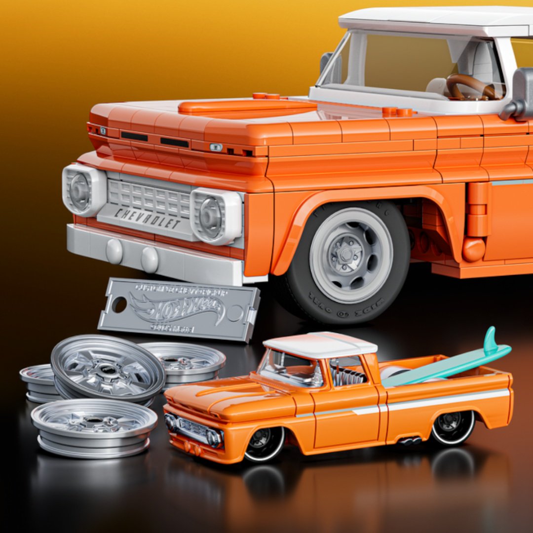 Конструктор Custom ’62 Chevy Pickup JFT200, деталей 585 шт купить,NaN