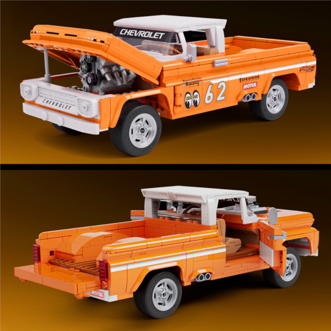 Конструктор Custom ’62 Chevy Pickup JFT200, деталей 585 шт купить,NaN