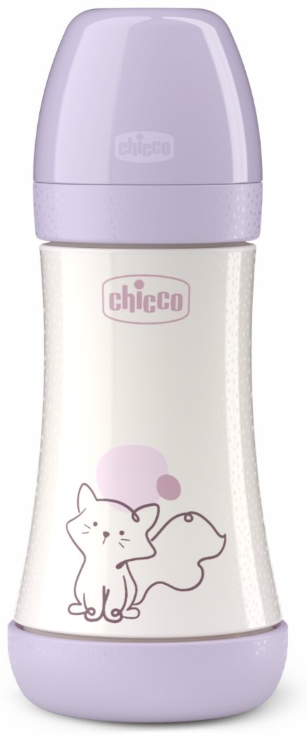 Бутылочка Chicco 00020223120040 240 мл фиолетовый купить,NaN