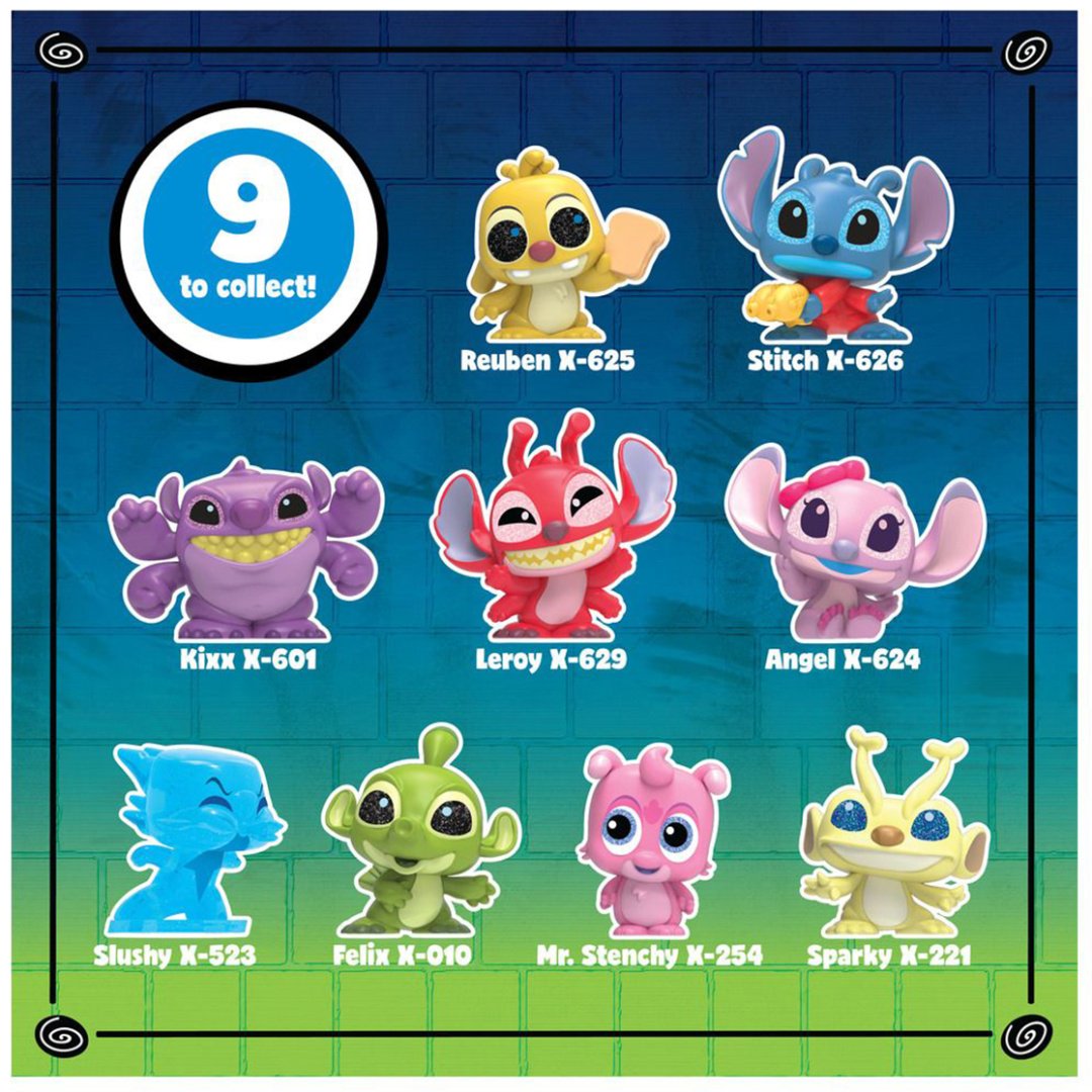 Disney Doorables Stitch Experiments 4 см 9 шт купить,NaN