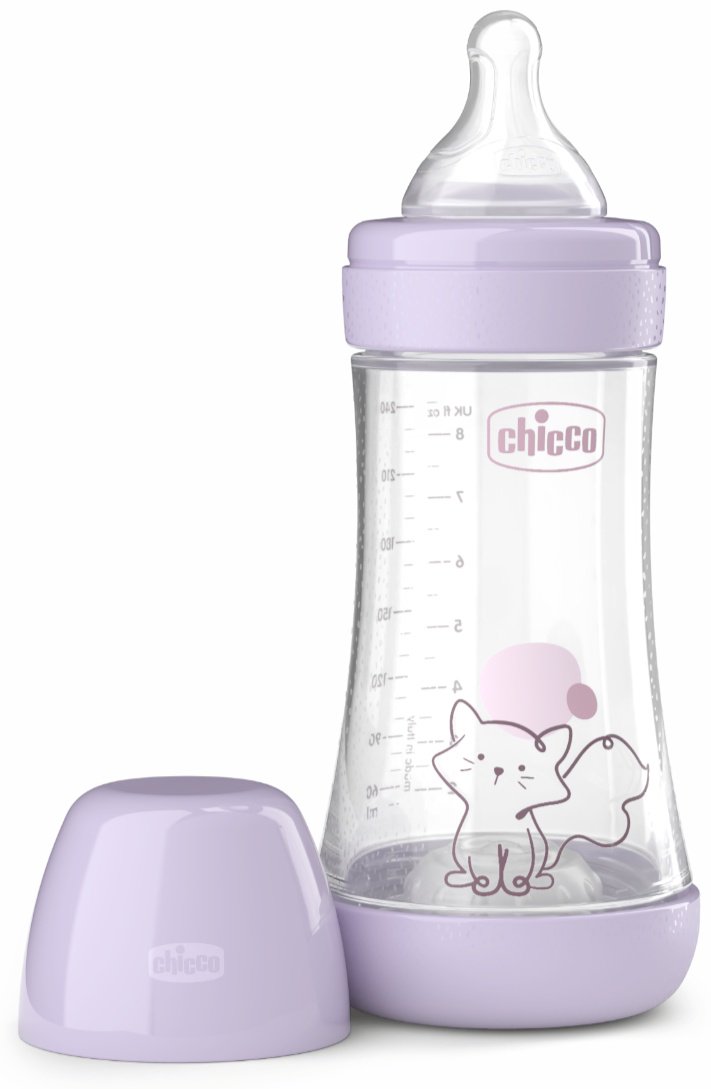 Бутылочка Chicco 00020223120040 240 мл фиолетовый купить,NaN