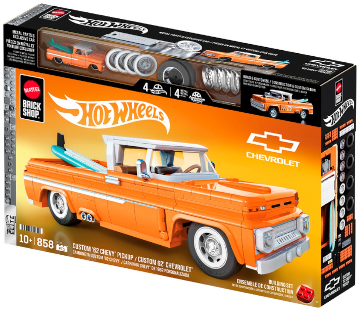 Конструктор Custom ’62 Chevy Pickup JFT200, деталей 585 шт купить,NaN