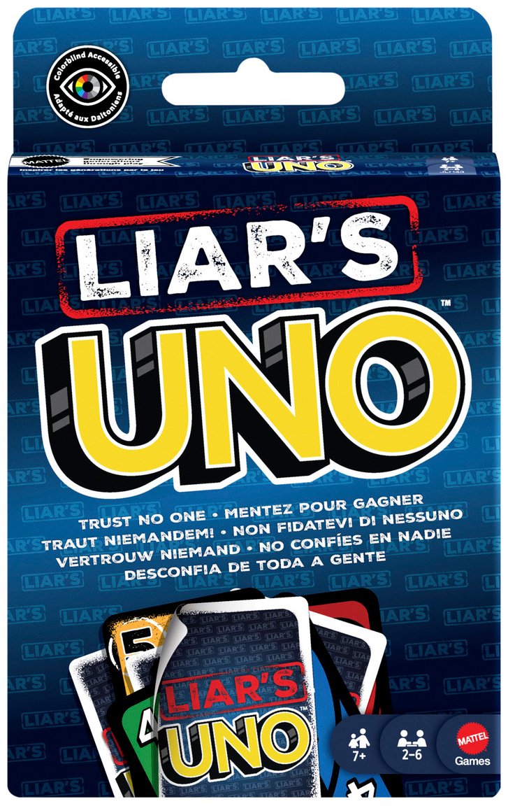 Настольная игра Mattel UNO LIAR'S купить,NaN