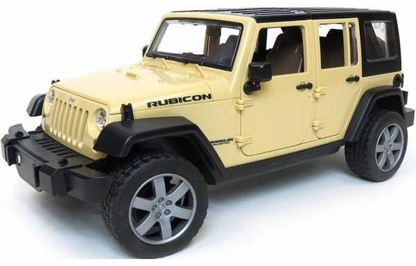 Внедорожник Bruder Внедорожник Jeep Wrangler Unlimited Rubicon бежевый купить,NaN