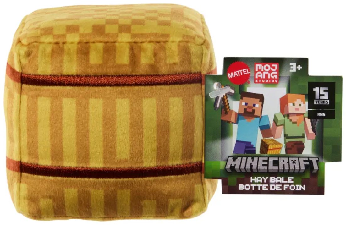 Мягкая игрушка Minecraft Hay Bale, 7.5 см купить,NaN
