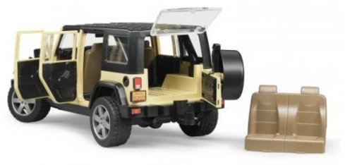 Внедорожник Bruder Внедорожник Jeep Wrangler Unlimited Rubicon бежевый купить,NaN