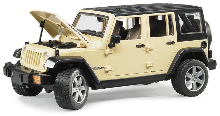 Внедорожник Bruder Внедорожник Jeep Wrangler Unlimited Rubicon бежевый купить,NaN