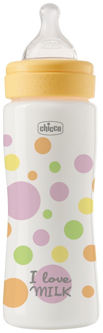 Бутылочка Chicco 00020245100000 330 мл оранжевый купить,NaN