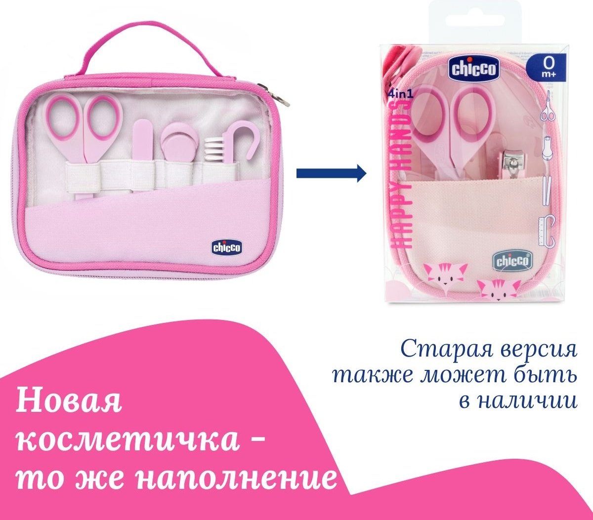 Маникюрный набор Chicco 00010019100000 0-9 месяцев купить,NaN