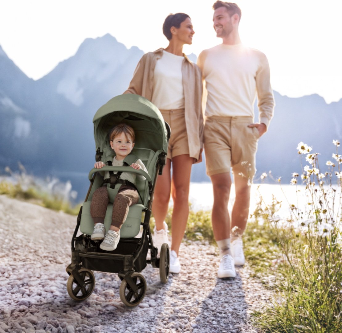 Коляска прогулочная Chicco Dolomiti 00087163940000, черный купить,NaN