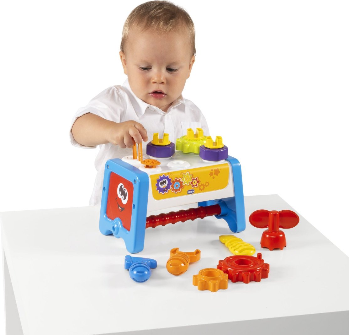 Игровой центр Chicco конструктор 2 в 1 "Инструменты" купить,NaN