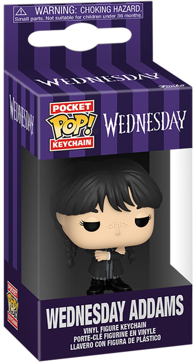 Брелок Funko Wednesday Addams 4 см винил 1 шт купить,NaN