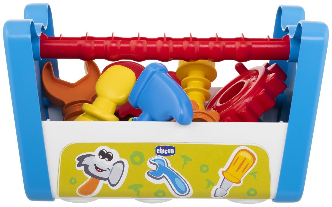 Игровой центр Chicco конструктор 2 в 1 "Инструменты" купить,NaN