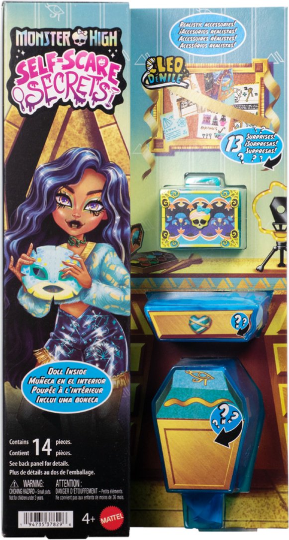 Кукла-модель Monster High Self-Scare Secrets 28 см купить,NaN