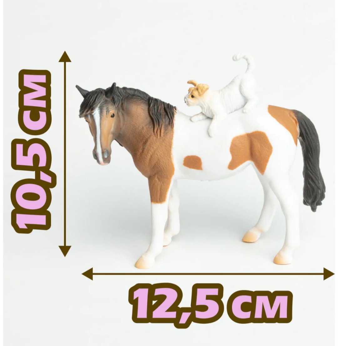 Collecta Кобыла и терьер 10.5 см 1 шт купить,NaN