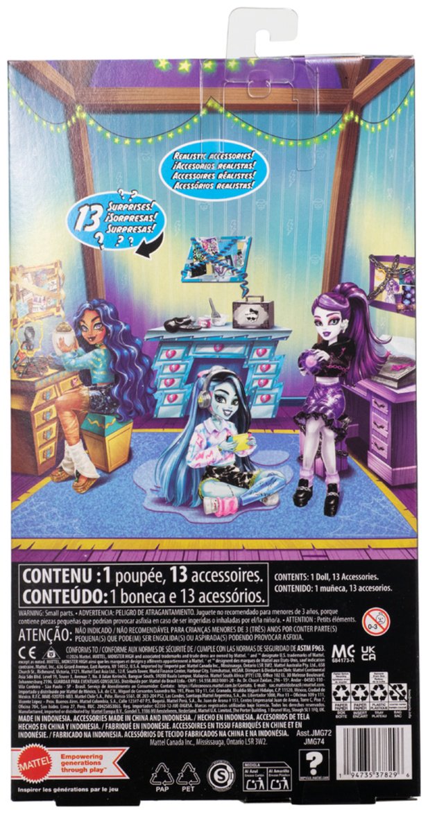 Кукла-модель Monster High Self-Scare Secrets 28 см купить,NaN