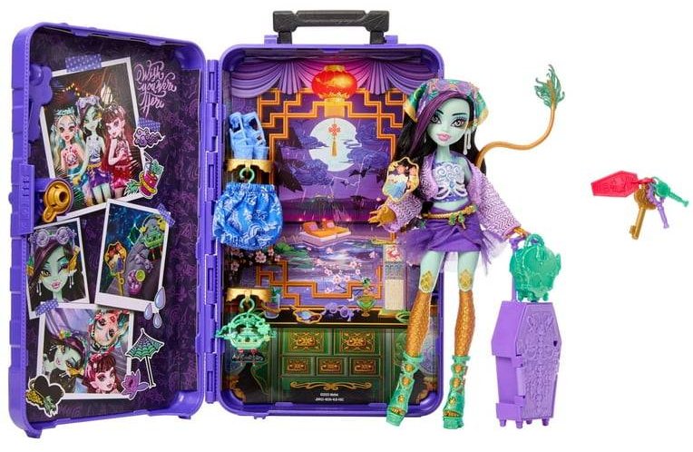 Кукла-модель Monster High Skulltimate Secrets Jinafire Long 27 см купить,NaN