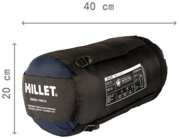 Спальный мешок Millet MIC1132-N7317 синий