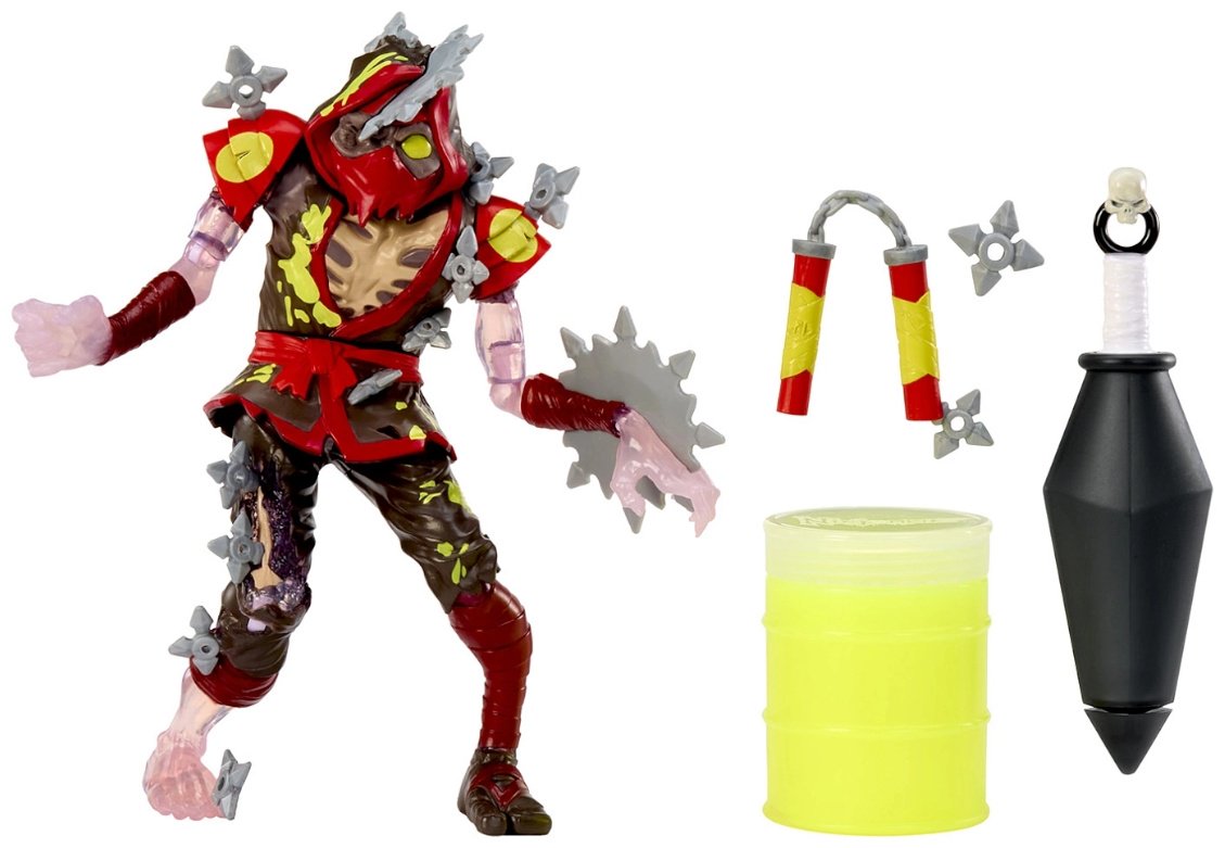 Ninjombie Ниндзомби игровой набор фигурка со слаймом Грейв Спин 68756 18 см 1 шт купить,NaN