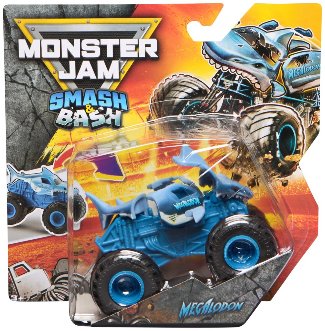 Внедорожник Monster Jam Smash & Bash мультиколор купить,NaN