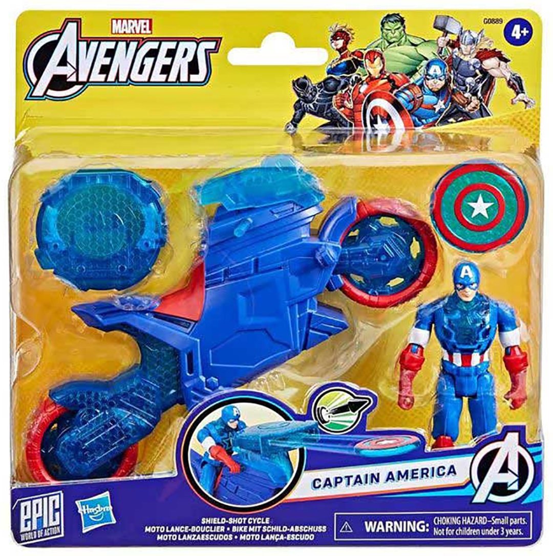 Набор Avengers Captain America Shield-Shot Cycle купить,NaN