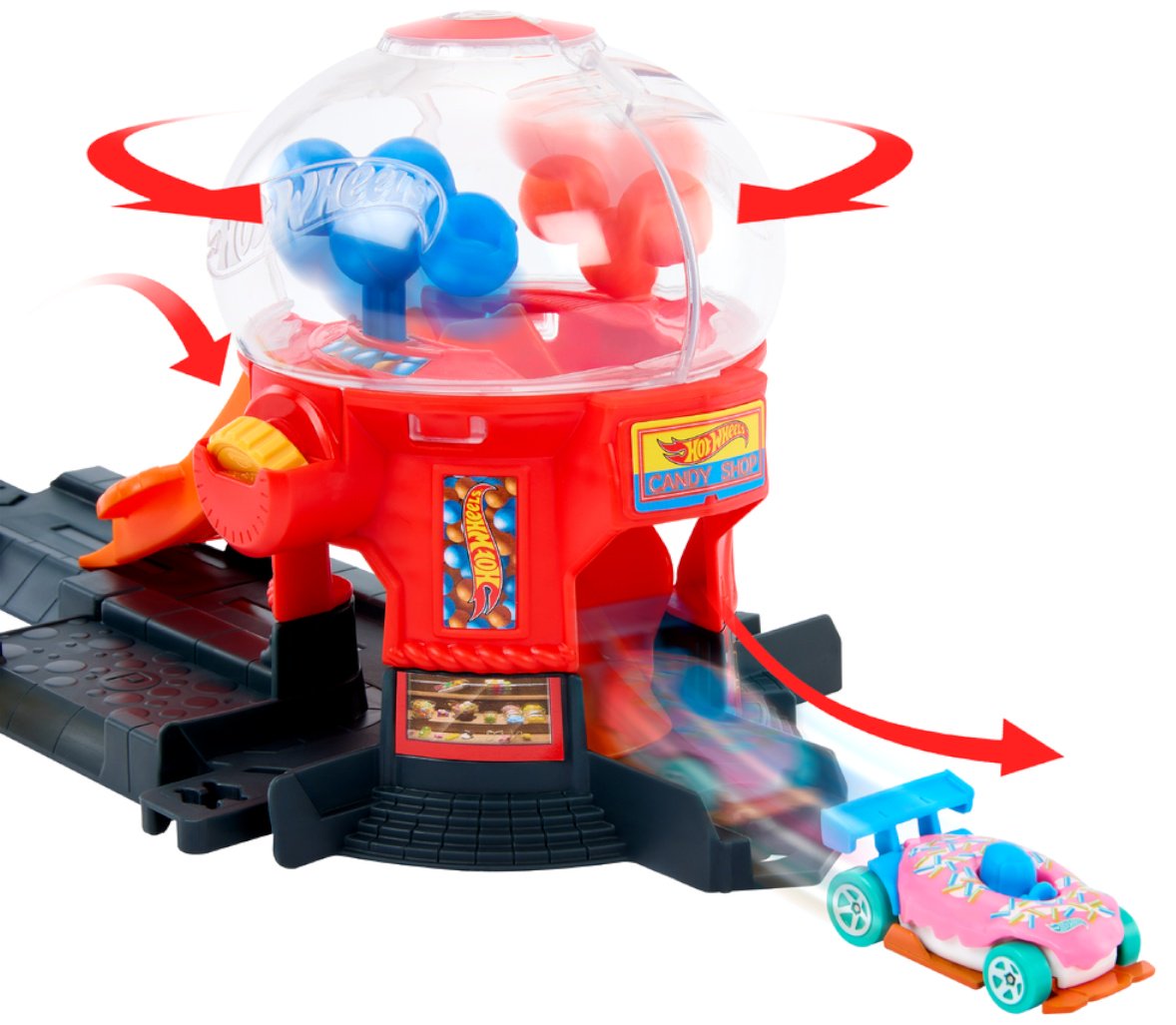 Набор Hot Wheels City. Downtown Candy Shop купить,NaN