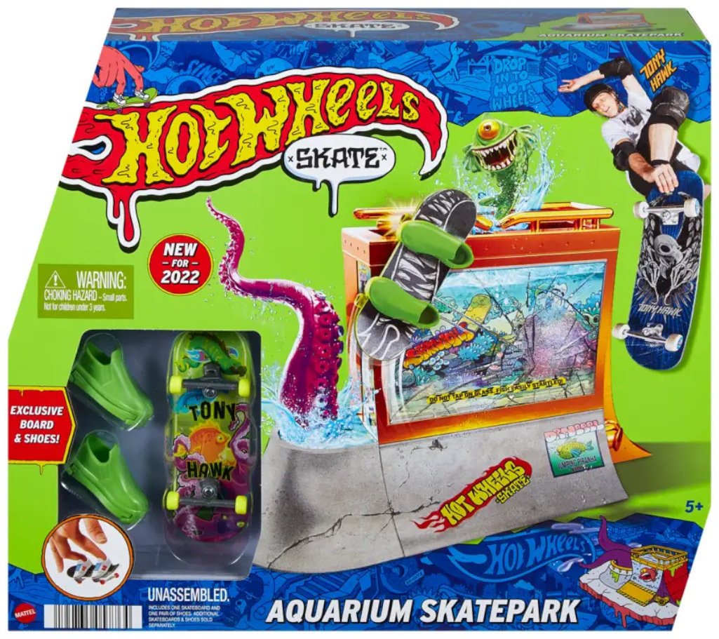 Набор Hot Wheels Скейтпарк Аквариум купить,NaN