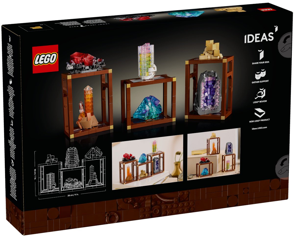 Конструктор LEGO Дисплей с минералами 21362, деталей 880 шт купить,NaN